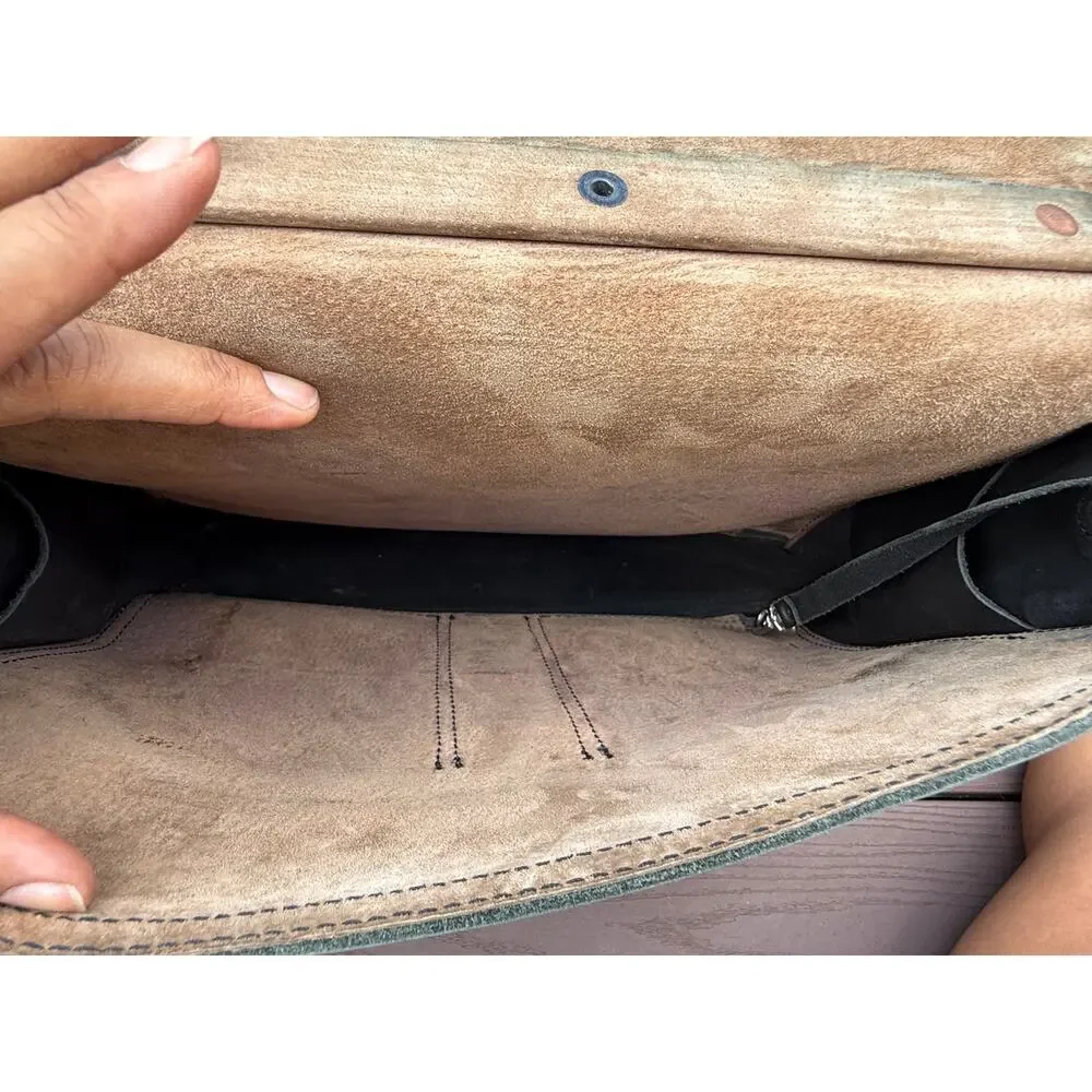 Thin Front Pocket Leather Briefcase ll Saddleback Leather Co.